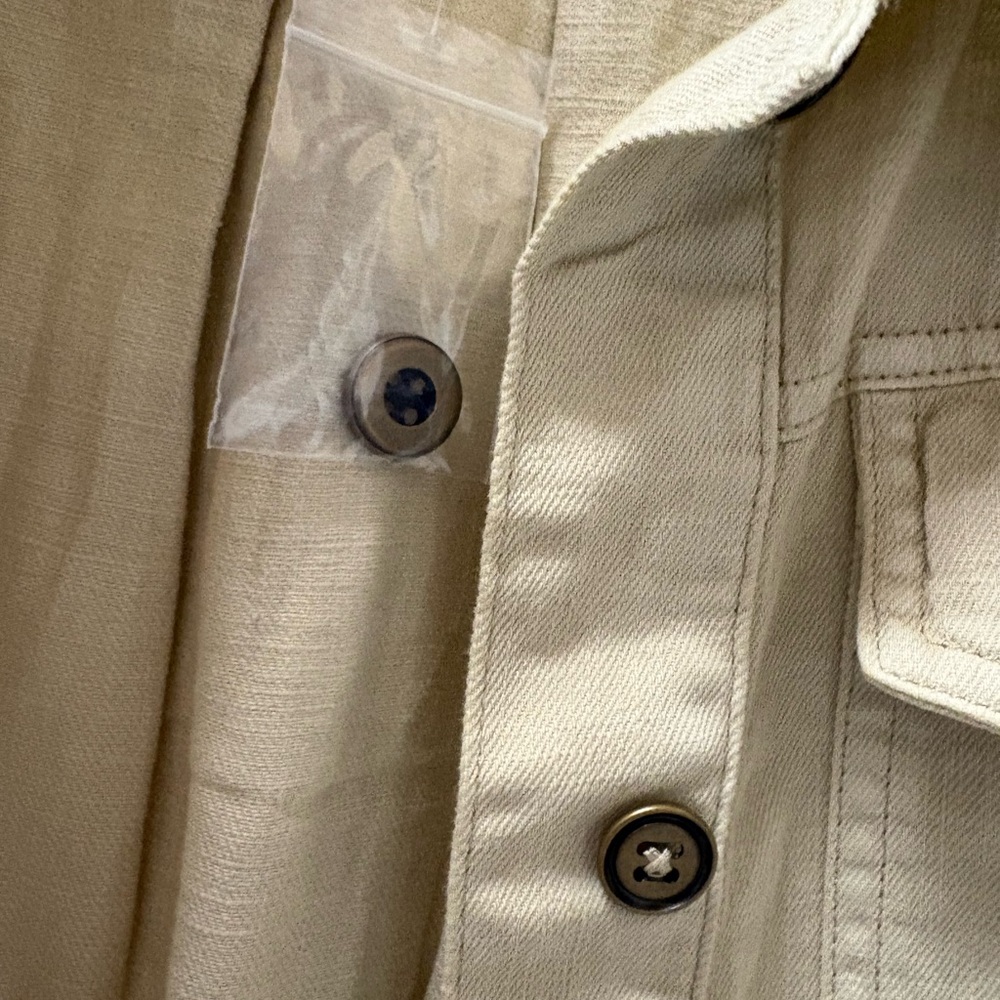 Pilcro Linen Shirt Jacket - Picture 4 of 6